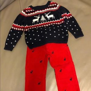 Janie and Jack Holiday outfit